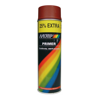 MOTIP SPUITBUS PRIMER BRUIN 500ML 4055