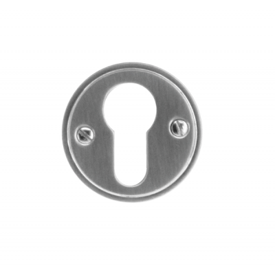 HDD CYLINDERPLAATJE ROND RETRO PLAT INOX