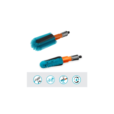 GARDENA Brosse de lavage Cleansystem pour vélo