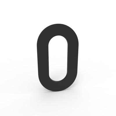 ALBO HUISNUMMER ALU 100/4 ZWART 0