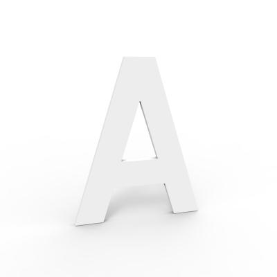 ALBO HUISNUMMER ALU 100/1.5 WIT A