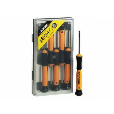 TOURNEVIS PRECISION 6PCS.(4 TORX+2 HEX)