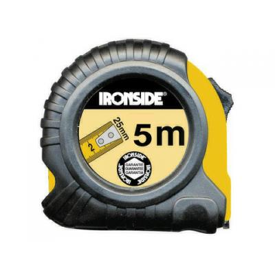 IRONSIDE ROLMETER 5MX25MM MET STOP
