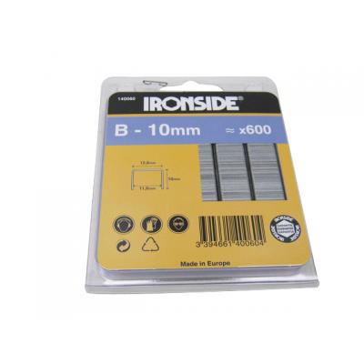 AGRAFES B 10MM BLISTER 600PCES. IR140060