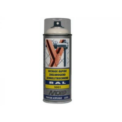MOTIP SPUITBUS ACRYL HG RAL 9001 400ML.