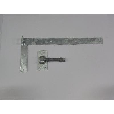 POORTBESLAG WINKELH. VERSTELB. 250X600 L