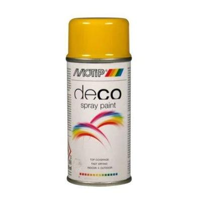 MOTIP SPUITBUS HOOGGLANS RAL 1021 150ML.