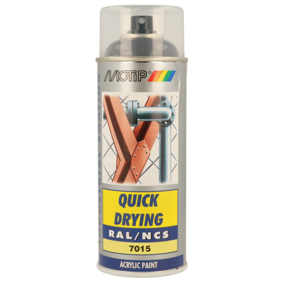MOTIP SPUITBUS ACRYL HG RAL 7015 400ML.