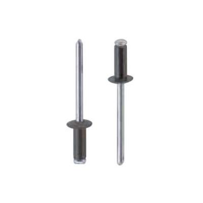 KLINKNAGEL ALU/ST PK MULT ZWART 4.8X12MM