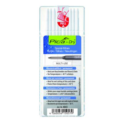 PICA DRY REFILL SET WHITE (10ST)