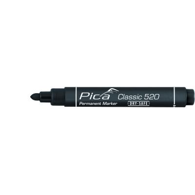 PICA PERMANENTE STIFT RONDE PUNT - ZWART