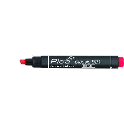 PICA PERMANENTE STIFT SCHUINE PUNT ROOD