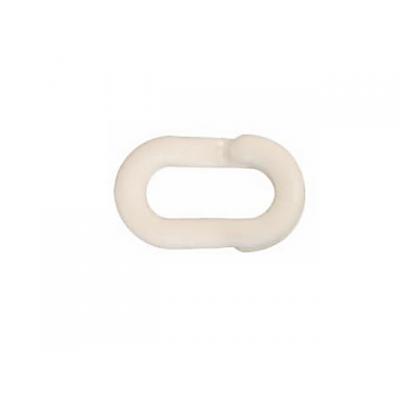 FAUSSE MAILLE PLASTIQUE BLANC 6MM