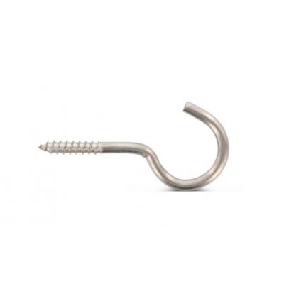 SCHROEFHAAK OPEN INOX A2 4.4X50/25MM