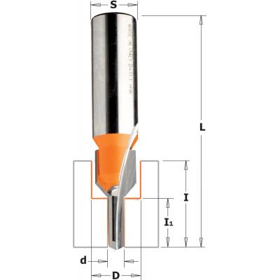 SCHROEFVERZINKFREES HW S=8MM D=11.1 I=20