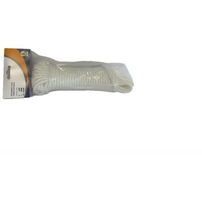 KOORD NYLON WIT 8MM 20M KAART