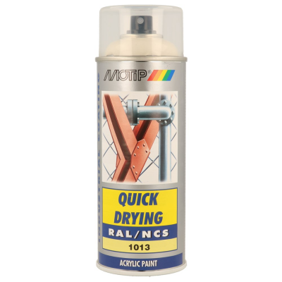 MOTIP SPUITBUS ACRYL HG RAL 1013 400ML.