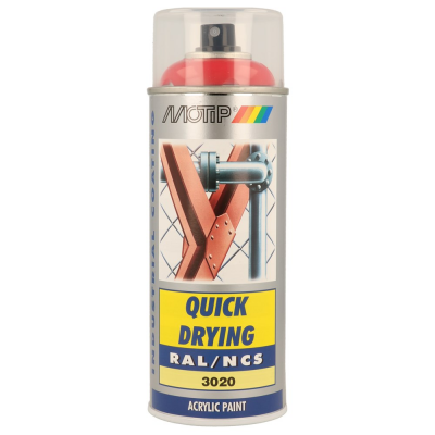 MOTIP SPUITBUS ACRYL HG RAL 3020 400ML.