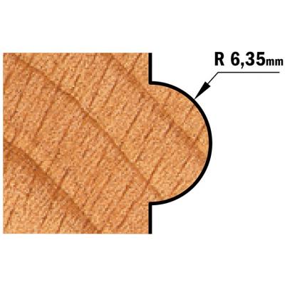 FREES HM 8MM. R=6.4 D=28.6