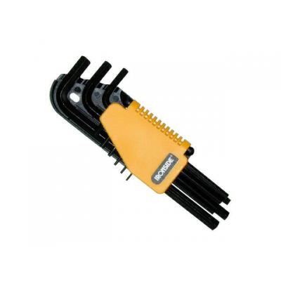 SET 9 CLES ALLEN 1,5/10MM- SUPPORT PLAST