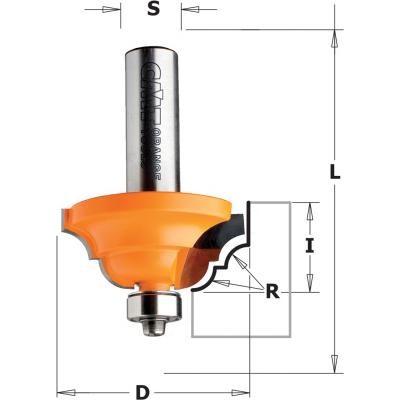 CMT PROFIELFREES HW S=8MM R=6.35 D=42.8