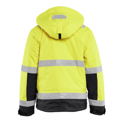 BLAKLADER WINTERJAS 4870 HI-VIS GEEL/ZWART XL