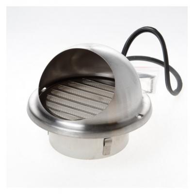 LUCHTROOSTER BOL INOX 100MM