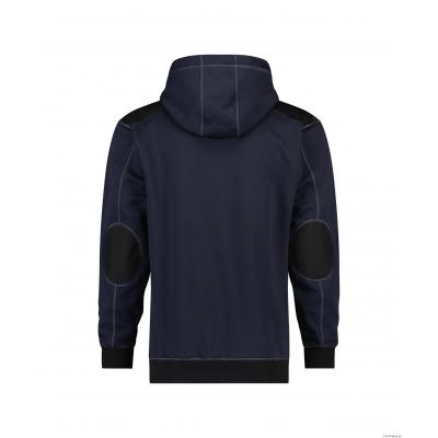 DASSY HOODIE MET KAP INDY BLAUW/GR. S