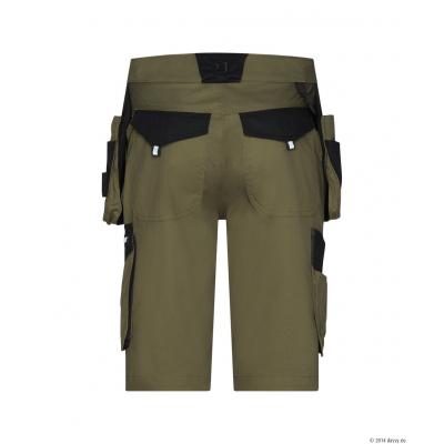DASSY SHORT KUMA FLEX KAKIGROEN C44