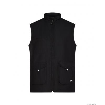 DASSY BODYWARMER MORRIS ZWART S