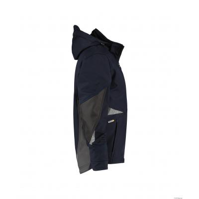 DASSY SOFTSHELL JAS GRAVITY BLAUW 2XL