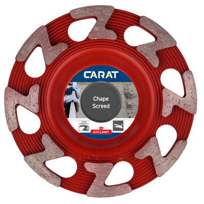 CARAT Disque diamant CUDZ CHAPE 125MM