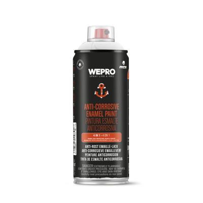 MTN WEPRO ANTI-CORROSIVE RAL 9010 400ML.