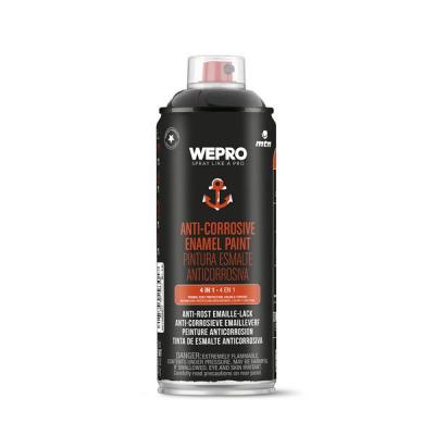 MTN WEPRO ANTI-CORROSIVE RAL 9005 400ML.