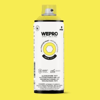 MTN WEPRO SPUITBUS MAT FLUOR YELLOW 400ML.
