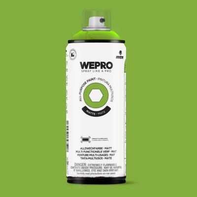 MTN WEPRO SPUITBUS MAT FLUOR GREEN 400ML.