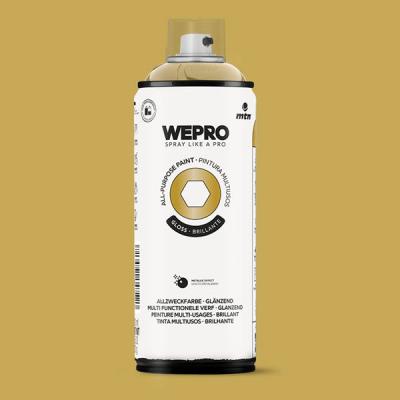 MTN WEPRO SPUITBUS ALKYD HG GOLD 400ML.