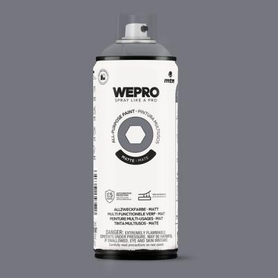 MTN WEPRO SPUITBUS MAT STORM GREY 400ML.