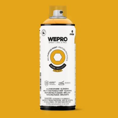 MTN WEPRO SPUITBUS ALKYD HG RAL 1028 400ML.