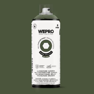 MTN WEPRO SPUITBUS ALKYD HG RAL 6003 400ML.