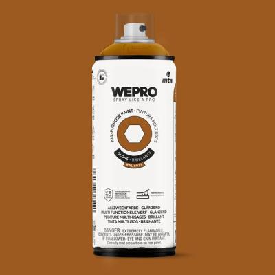 MTN WEPRO SPUITBUS ALKYD HG RAL 8023 400ML.
