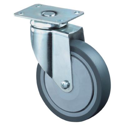 ZWENKWIEL+PLAAT GUMMI BL.GR 100MM 80KG