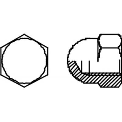 ZESKANT DOPMOER DIN 1587 M 10 ZN 4ST