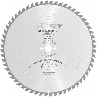 CMT ZAAGBLAD D=400 AS=40MM Z=60