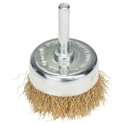 BOSCH Brosse boisseau 50 mm à fils ondulés et laitonnés 0,2 mm