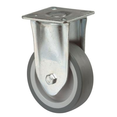 WIEL VAST GUMMI BL.GR. 100MM. 65KG.