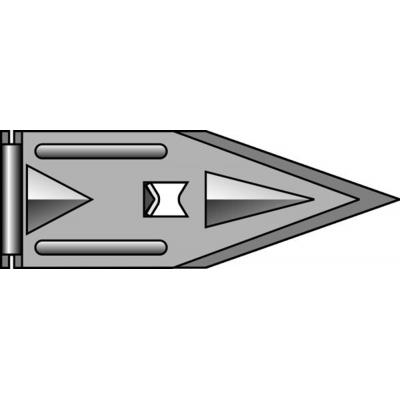 POWERS GIPSPLAATPLUG LEGS 02335
