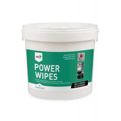 TEC POWER WIPES 150pcs