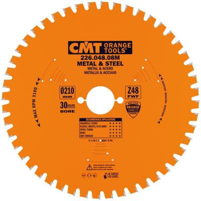 CMT ZAAGBLAD METAAL D=210 AS=30 Z=48 0º