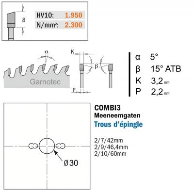 CMT ZAAGBLAD D=300 AS=30 Z=96 5º